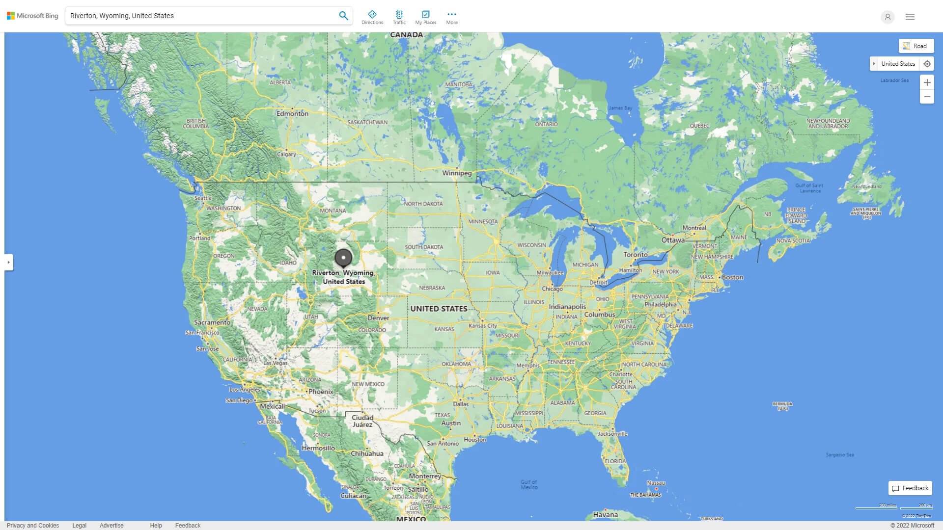Where is Riverton in the US